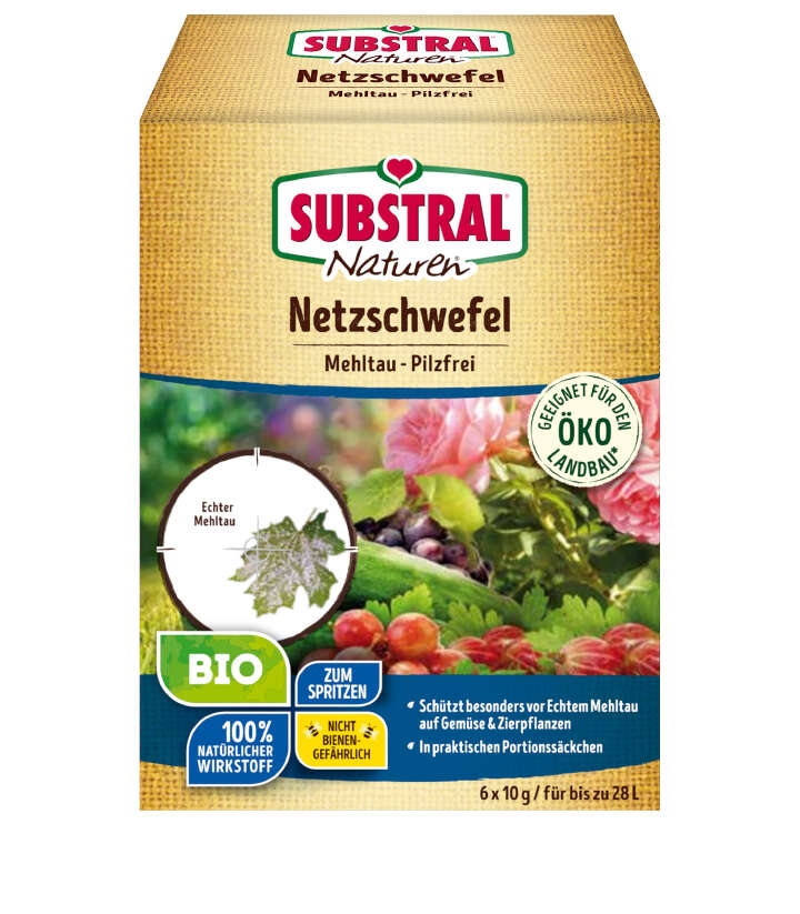 SUBSTRAL Naturen Netzschwefel Mehltau-Pilzfrei
